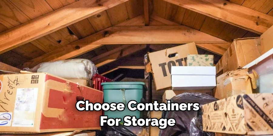 Choose Containers For Storage