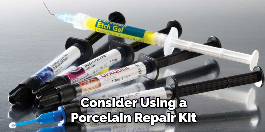 Consider Using a
Porcelain Repair Kit