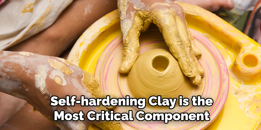 Self-hardening Clay is the
Most Critical Component