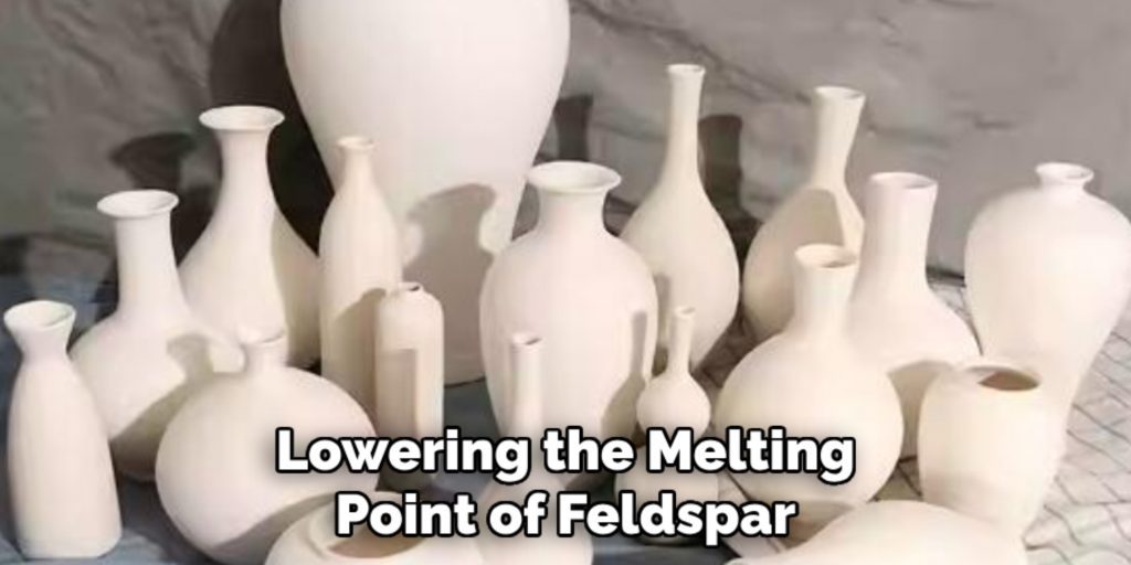 Lowering the Melting
Point of Feldspar