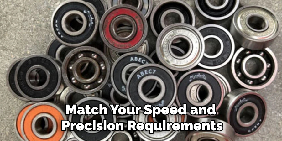 Match Your Speed and
Precision Requirements