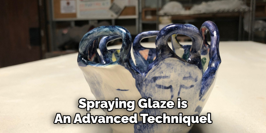 Spraying Glaze is
An Advanced Techniquel 