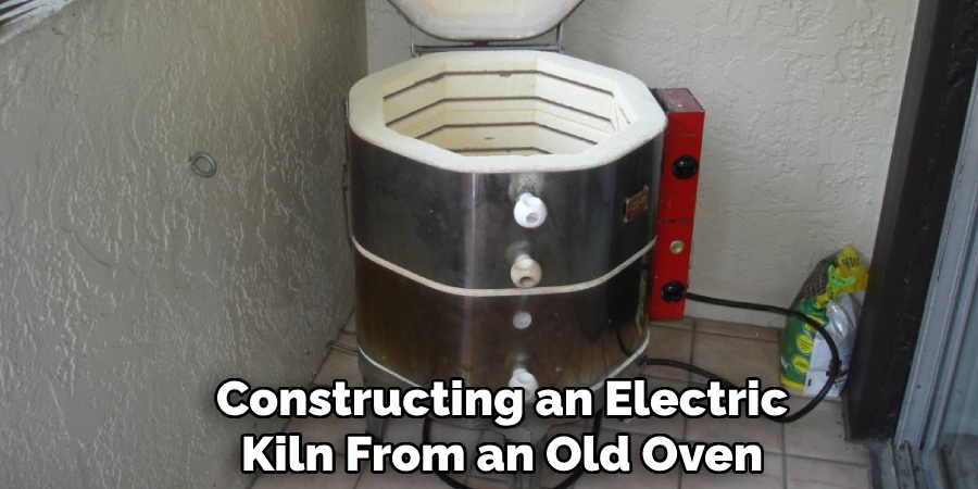 Constructing an Electric Kiln
From an Old Oven
