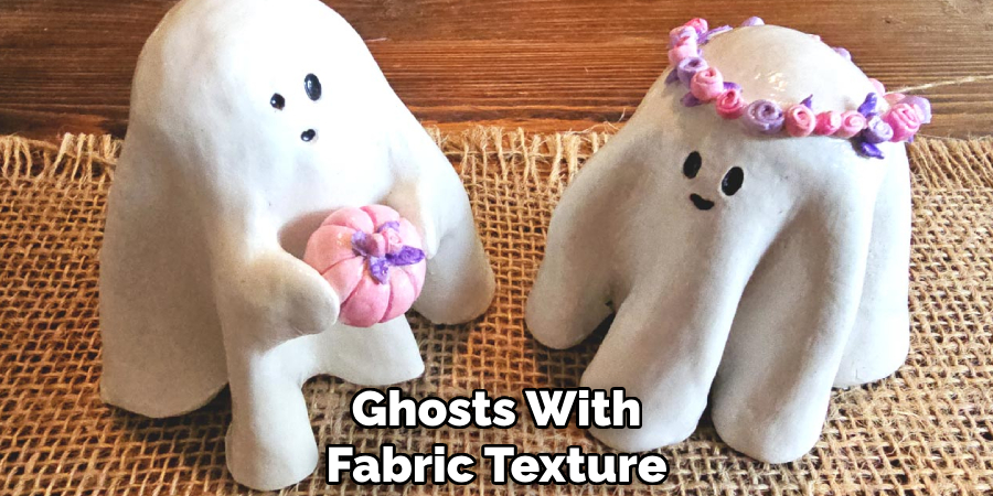 Ghosts With
Fabric Texture