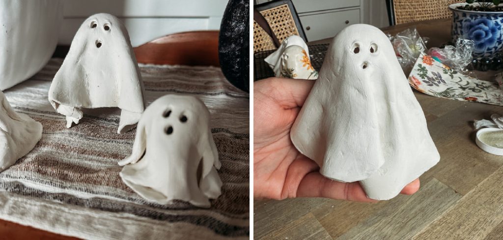 How to Make Clay Ghosts