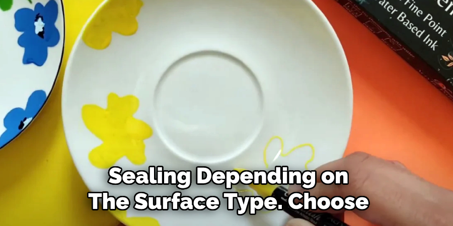 Sealing Depending on
The Surface Type. Choose
