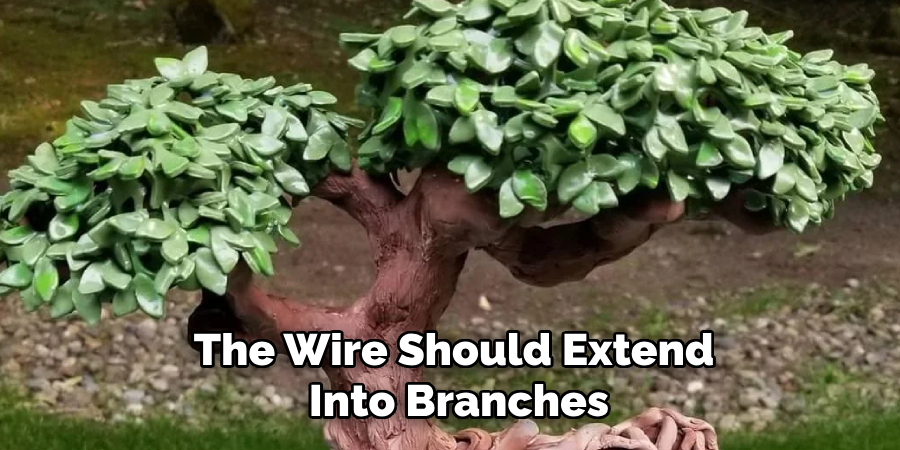 The Wire Should Extend
Into Branches