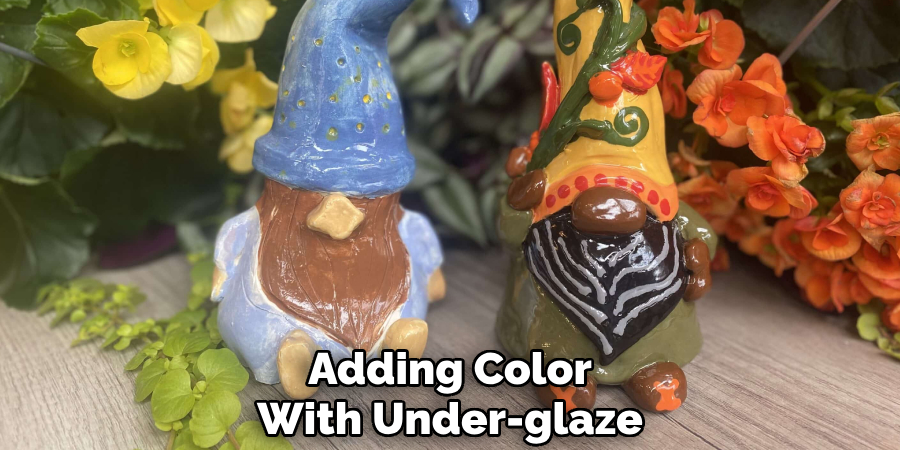 Adding Color
With Under-glaze