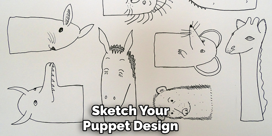 Sketch Your
Puppet Design 
