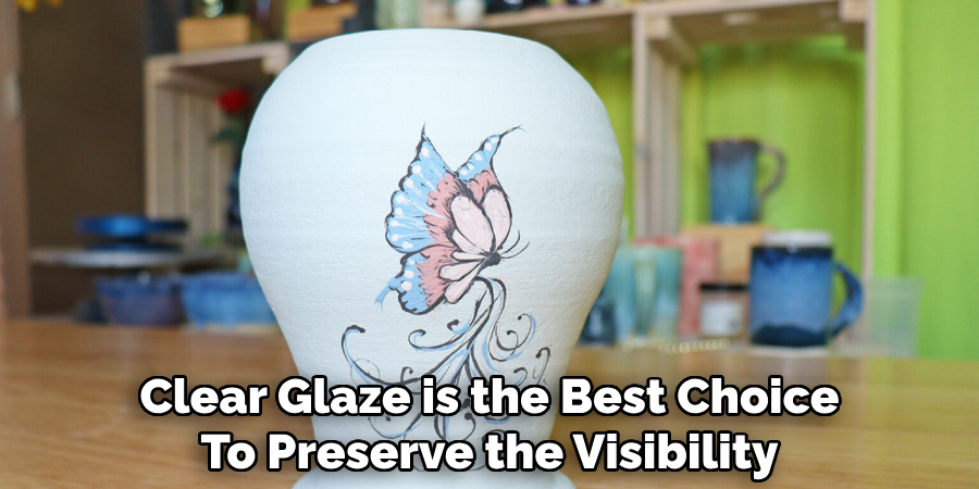 Clear Glaze is the Best Choice
To Preserve the Visibility