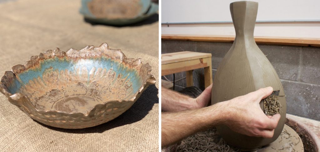 How to Make Torn Edges on Pottery