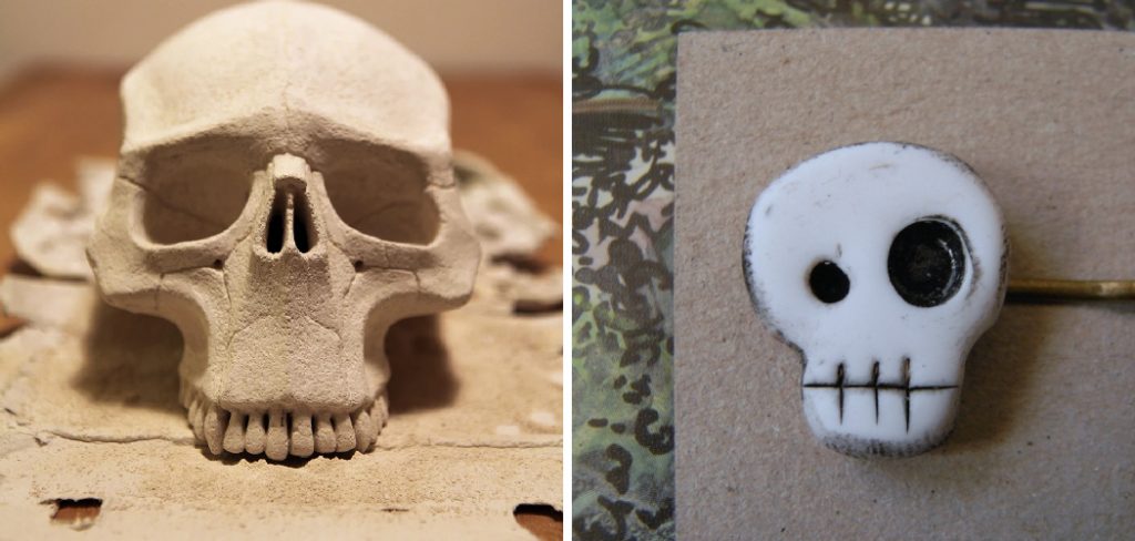 How to Make a Clay Skull
