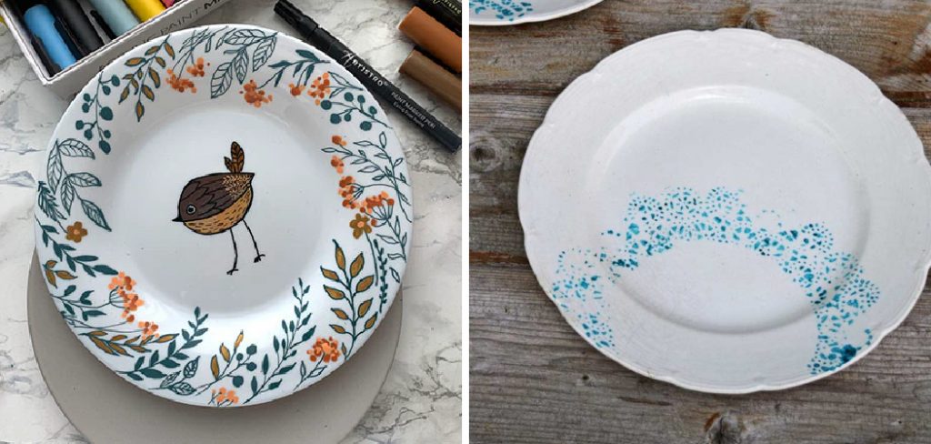 How to Paint a Ceramic Plate