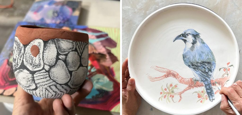 How to Use an Underglaze Pencil