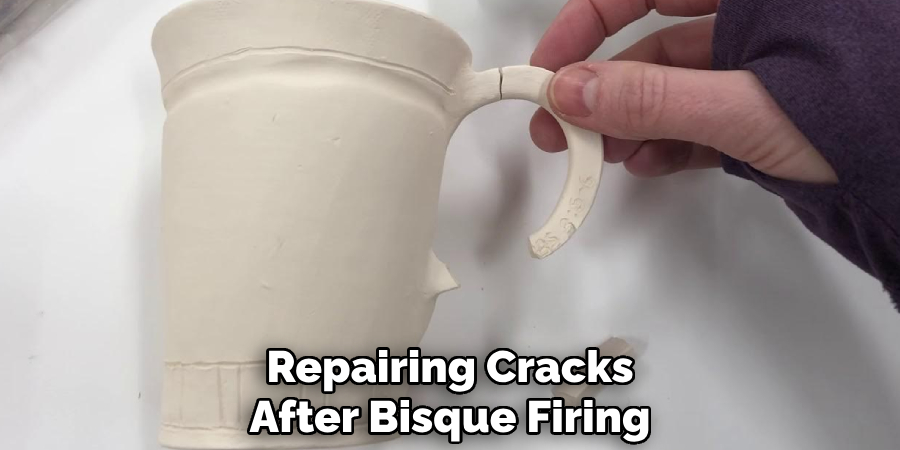  Repairing Cracks
After Bisque Firing