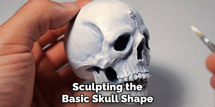 Sculpting the
Basic Skull Shape