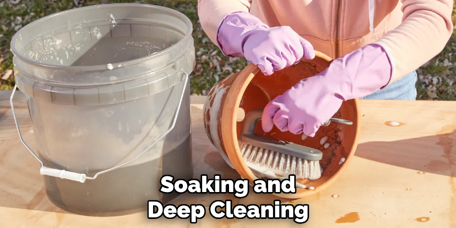 Soaking and
Deep Cleaning