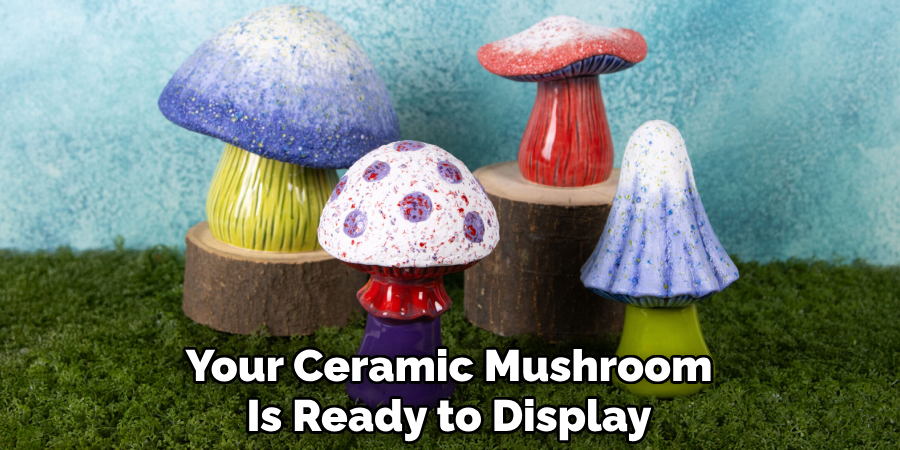 Your Ceramic Mushroom
Is Ready to Display
