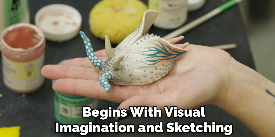 Begins With Visual
Imagination and Sketching