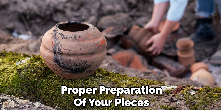 Proper Preparation
Of Your Pieces 