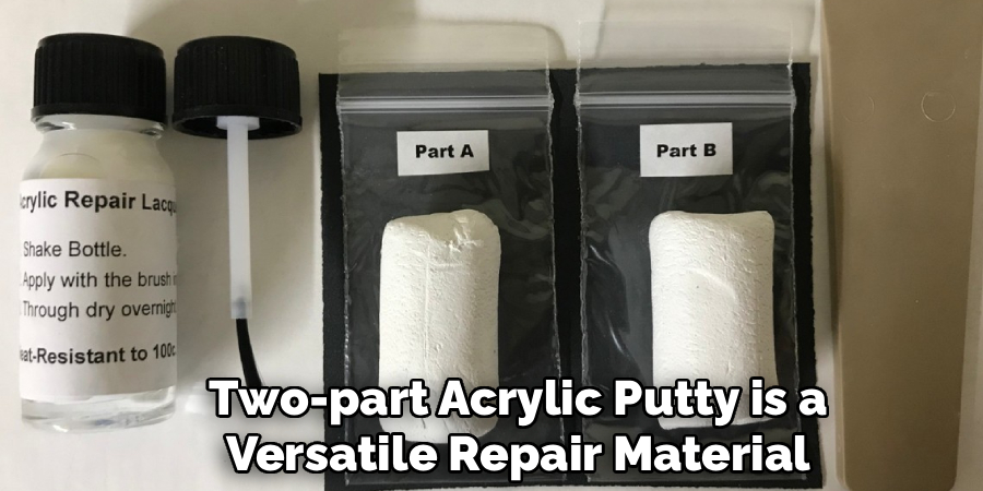 Two-part Acrylic Putty is a
Versatile Repair Material