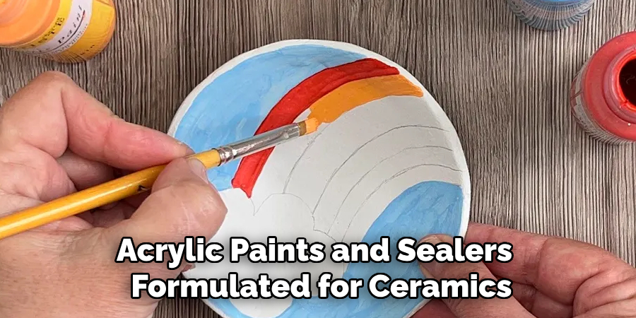 Acrylic Paints and Sealers Specifically Formulated for Ceramics