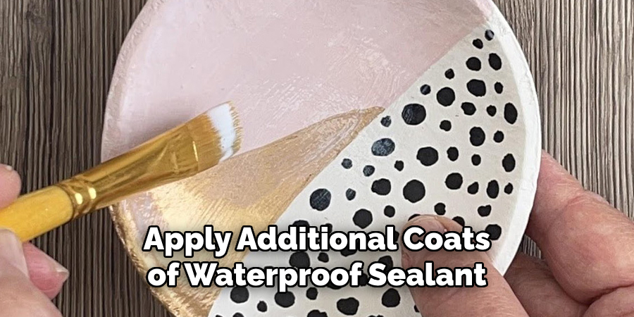 Apply Additional Coats of Waterproof Sealant