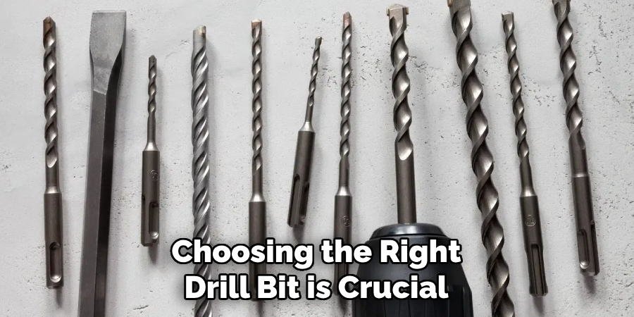 Choosing the Right Drill Bit is Crucial