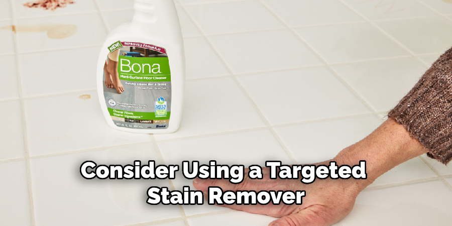 Consider Using a Targeted Stain Remover