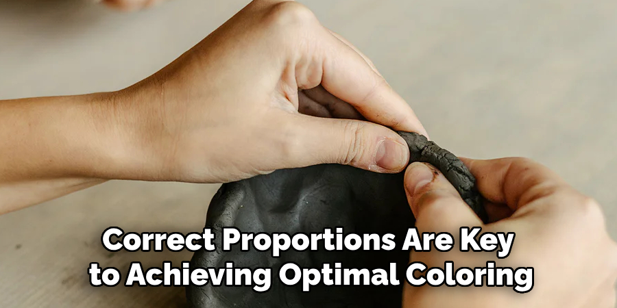 Correct Proportions Are Key to Achieving Optimal Coloring