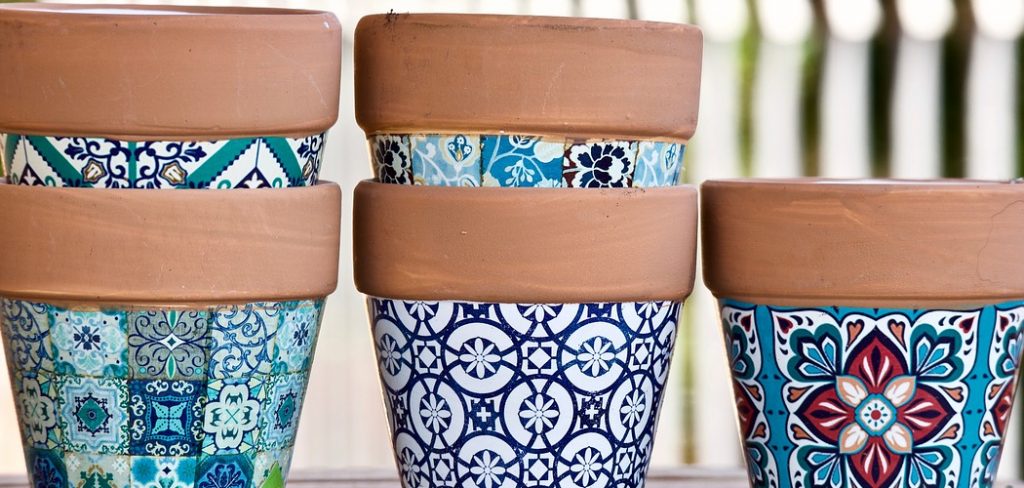 How to Decoupage Clay Pots