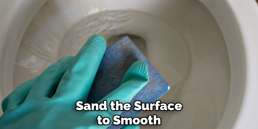 Sand the Surface to Smooth