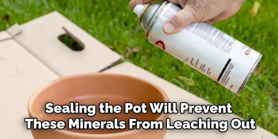 Sealing the Pot Will Prevent These Minerals From Leaching Out