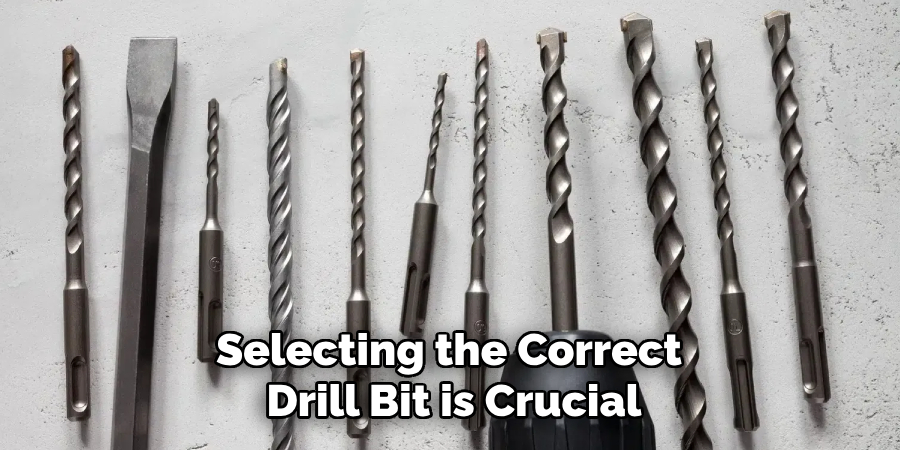 Selecting the Correct Drill Bit is Crucial