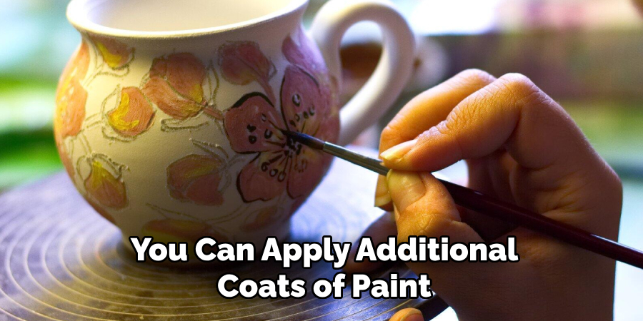 You Can Apply Additional Coats of Paint