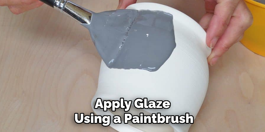 Apply Glaze Using a Paintbrush