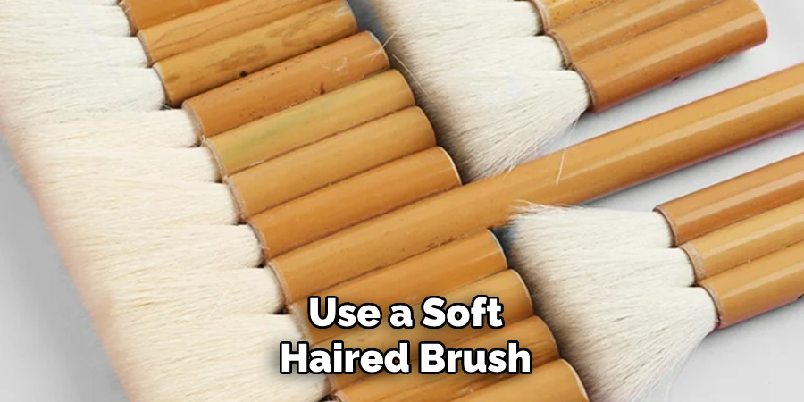 Use a Soft-haired Brush