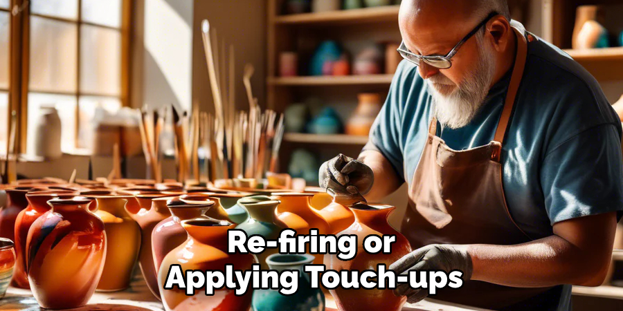 Re-firing or Applying Touch-ups