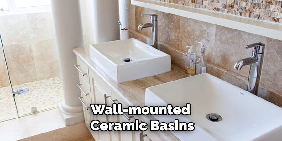 Wall-mounted Ceramic Basins