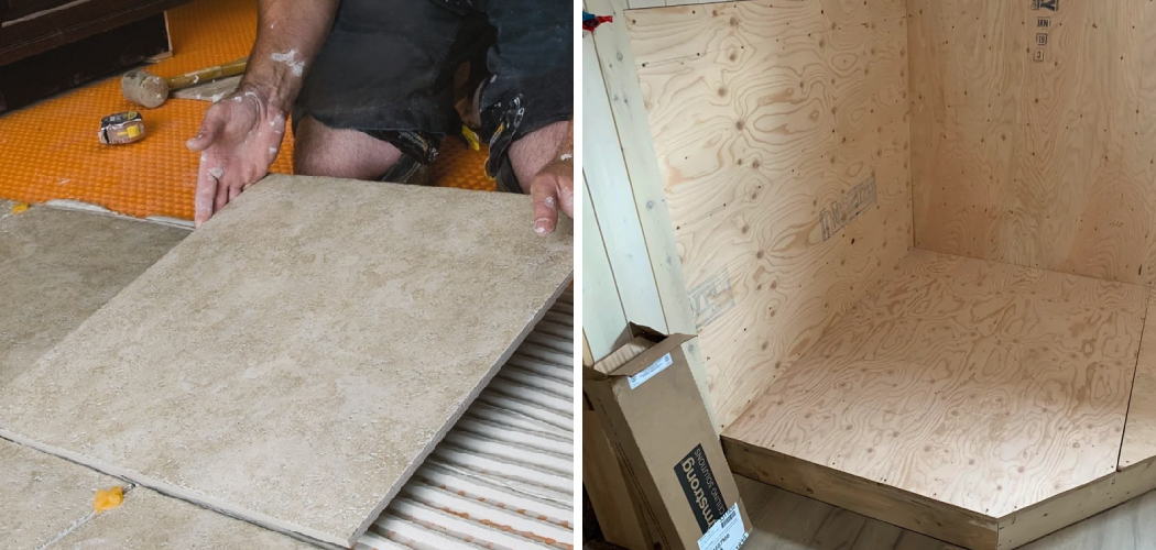 How to Lay Ceramic Tile on Plywood