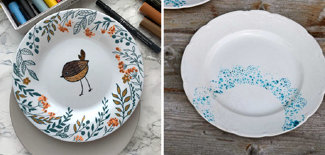 How to Paint a Ceramic Plate