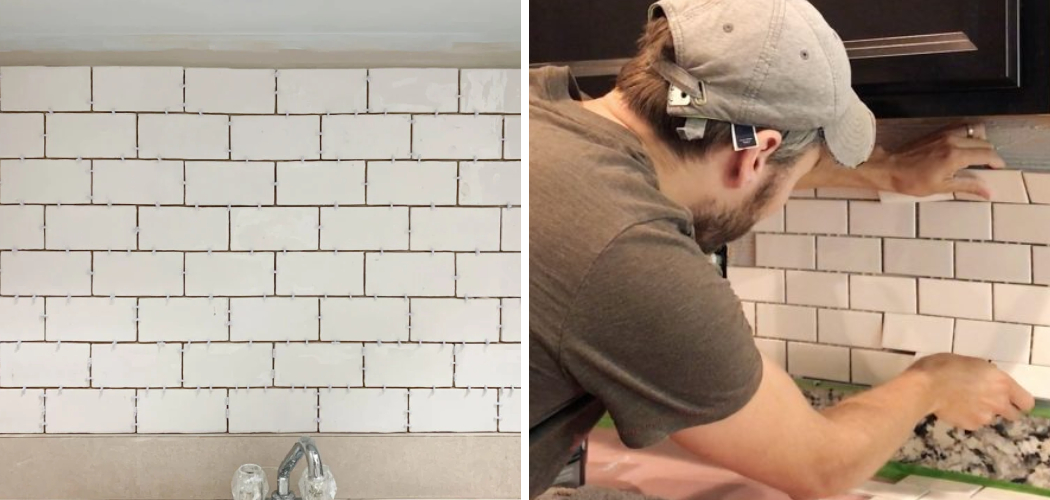 How to Lay Backsplash Subway Tile
